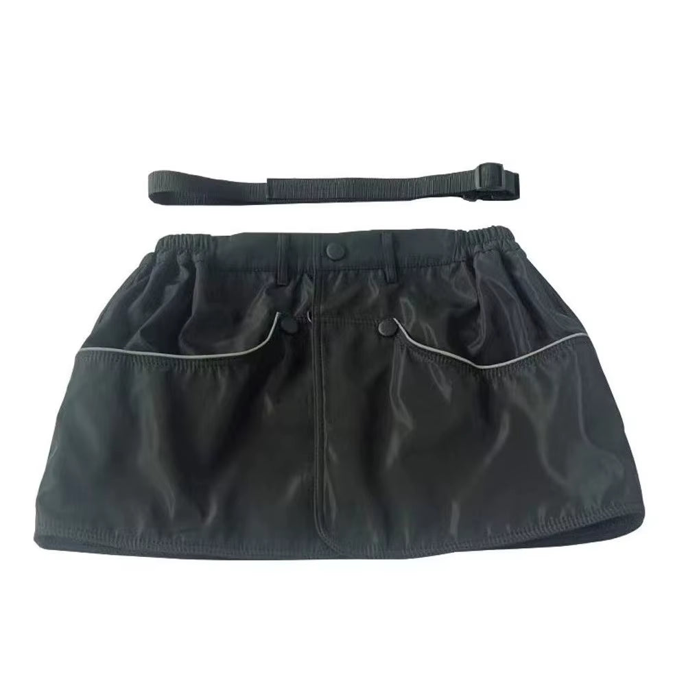 Dog Trainer Apron Waterproof Anti-Scratch Belgian Malinois Large Dog Training Pants Bib Shorts Large External Pocket