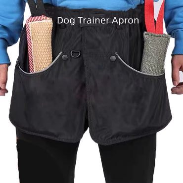 Dog Trainer Apron Waterproof Anti-Scratch Belgian Malinois Large Dog Training Pants Bib Shorts Large External Pocket