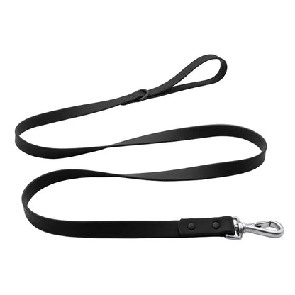 1.5M Candy Color PVC Waterproof Dog Leash Traction Lead Rope Outdoor Medium Pet Leashes