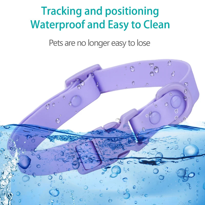 Cp442--Waterproof PVC Pet Dog Collar, anti Fouling and Waterproof Lightweight Collar, Use Double Row Rivets for Large Sizes