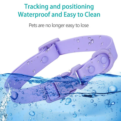 Cp442--Waterproof PVC Pet Dog Collar, anti Fouling and Waterproof Lightweight Collar, Use Double Row Rivets for Large Sizes