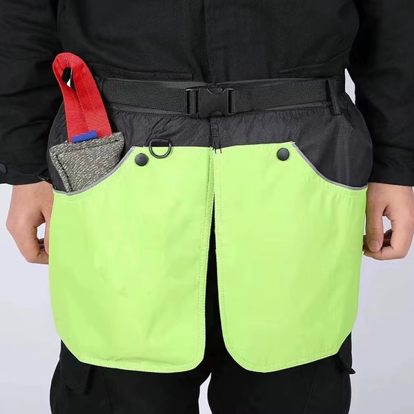 Dog Trainer Apron Waterproof Anti-Scratch Belgian Malinois Large Dog Training Pants Bib Shorts Large External Pocket