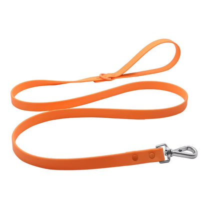 1.5M Candy Color PVC Waterproof Dog Leash Traction Lead Rope Outdoor Medium Pet Leashes