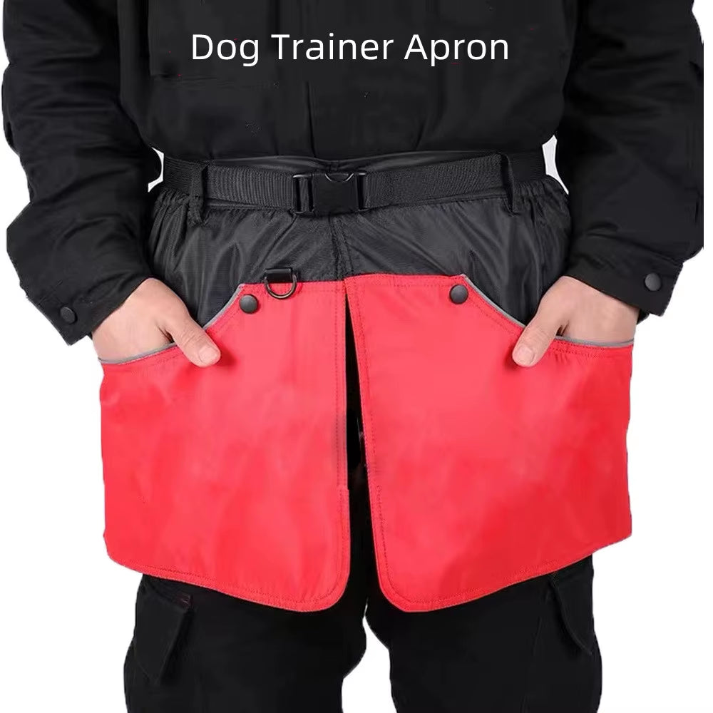 Dog Trainer Apron Waterproof Anti-Scratch Belgian Malinois Large Dog Training Pants Bib Shorts Large External Pocket