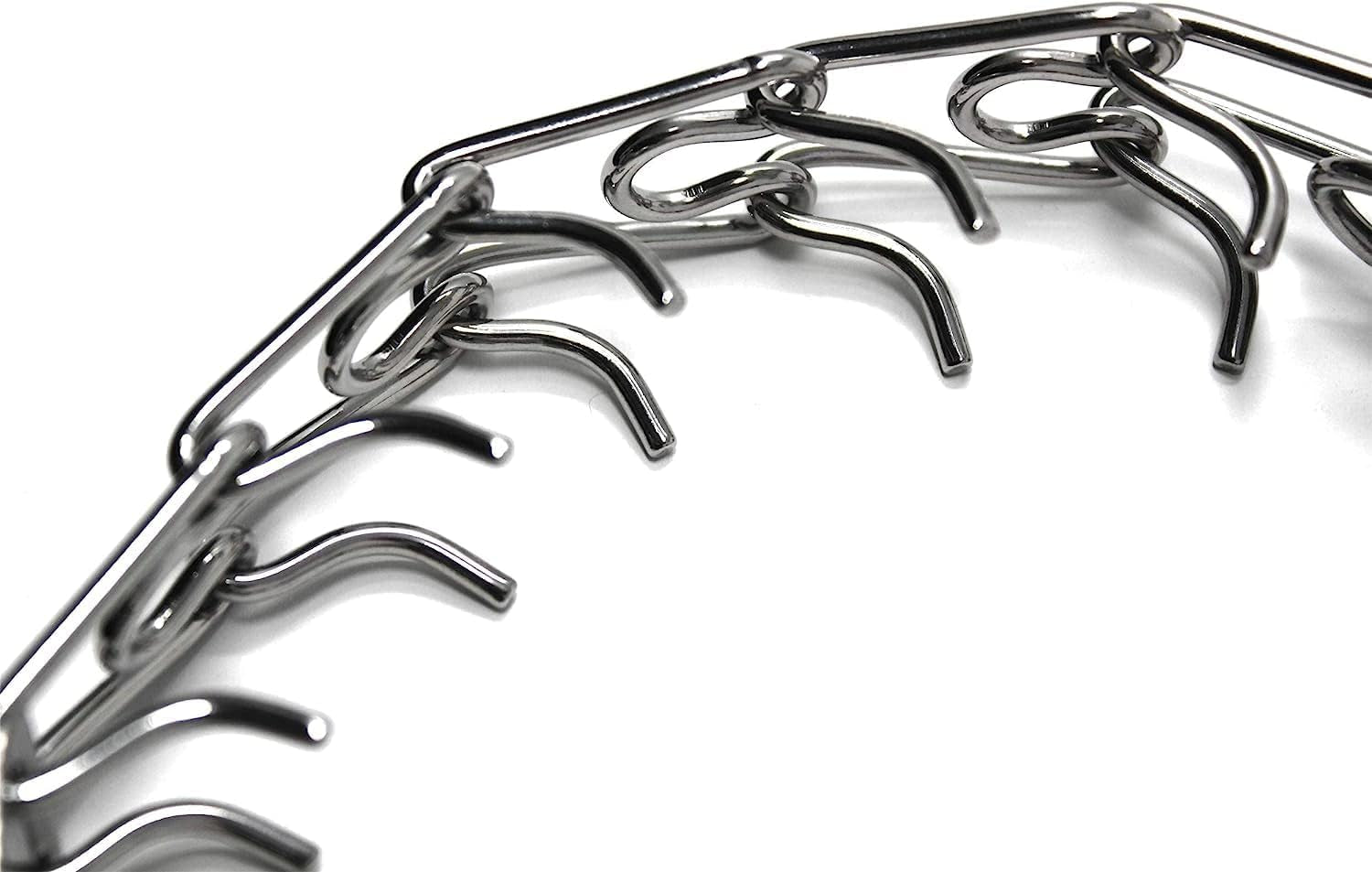 Stainless Steel Prong Dog Training Collar with Swivel Ultra-Plus Pet Pinch Collar No-Pull Collar for Dogs Made in Germany 4Mm X 25In Large