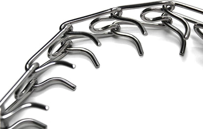 Stainless Steel Prong Dog Training Collar with Swivel Ultra-Plus Pet Pinch Collar No-Pull Collar for Dogs Made in Germany 4Mm X 25In Large