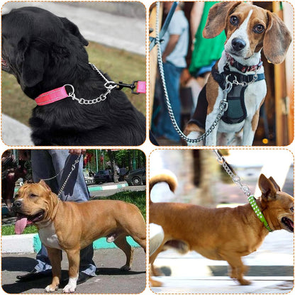 Prong Collar Safety Clip Stainless Steel Safety Clip for Prong Collar 7.5 Inches Silver Dog Harness Collar Leash Connector