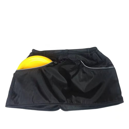 Dog Trainer Apron Waterproof Anti-Scratch Belgian Malinois Large Dog Training Pants Bib Shorts Large External Pocket