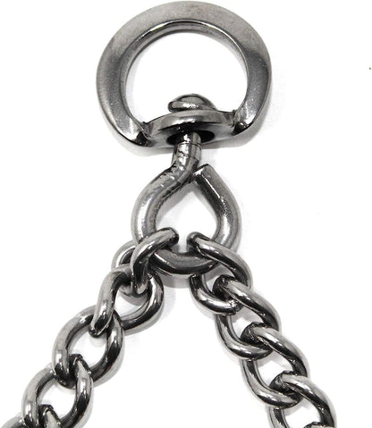 Stainless Steel Prong Dog Training Collar with Swivel Ultra-Plus Pet Pinch Collar No-Pull Collar for Dogs Made in Germany 4Mm X 25In Large