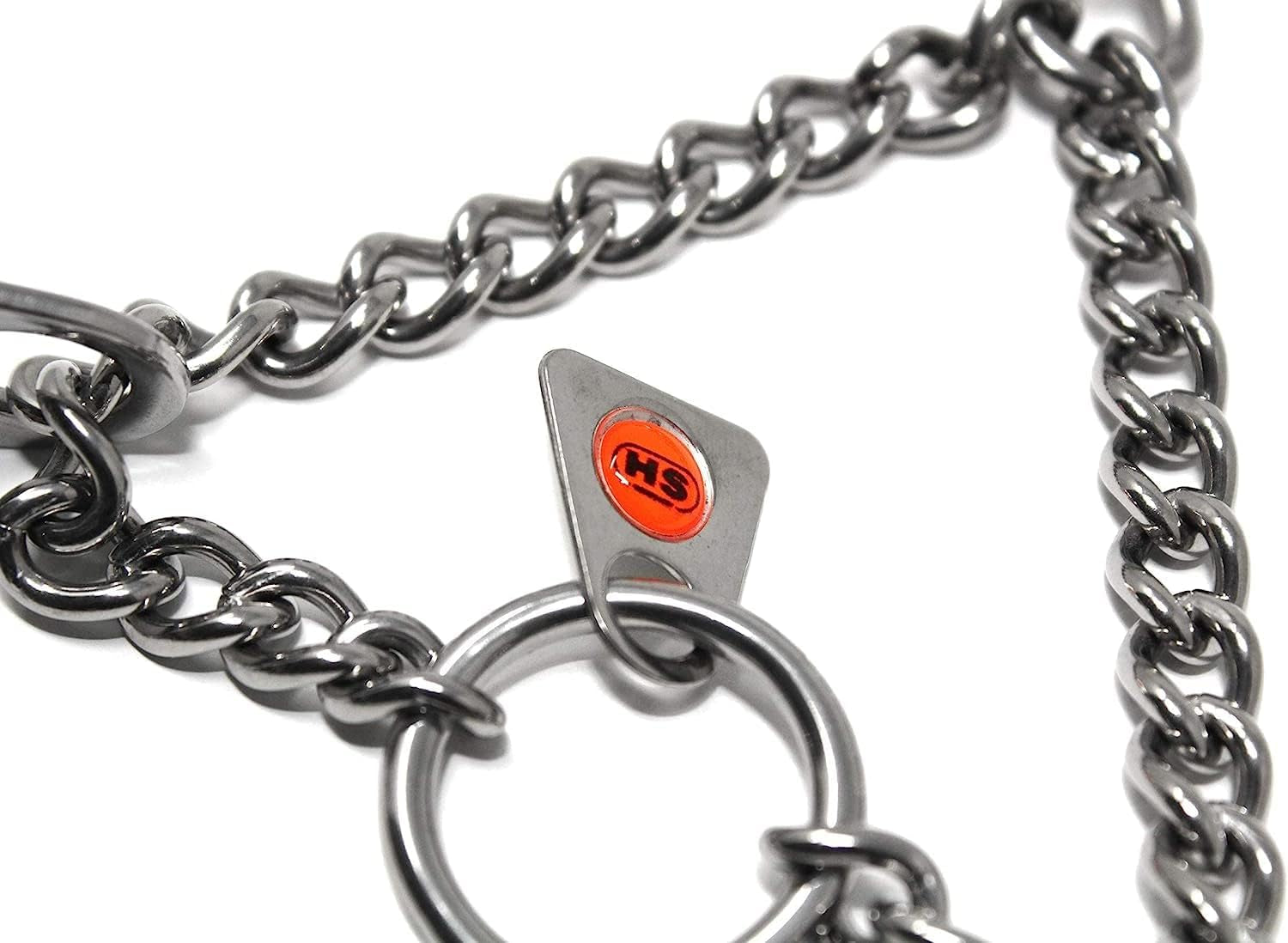 Stainless Steel Prong Dog Training Collar with Swivel Ultra-Plus Pet Pinch Collar No-Pull Collar for Dogs Made in Germany 4Mm X 25In Large